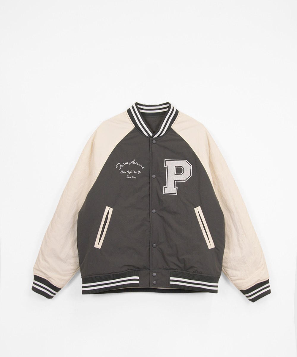 防潑水鋪棉棒球外套