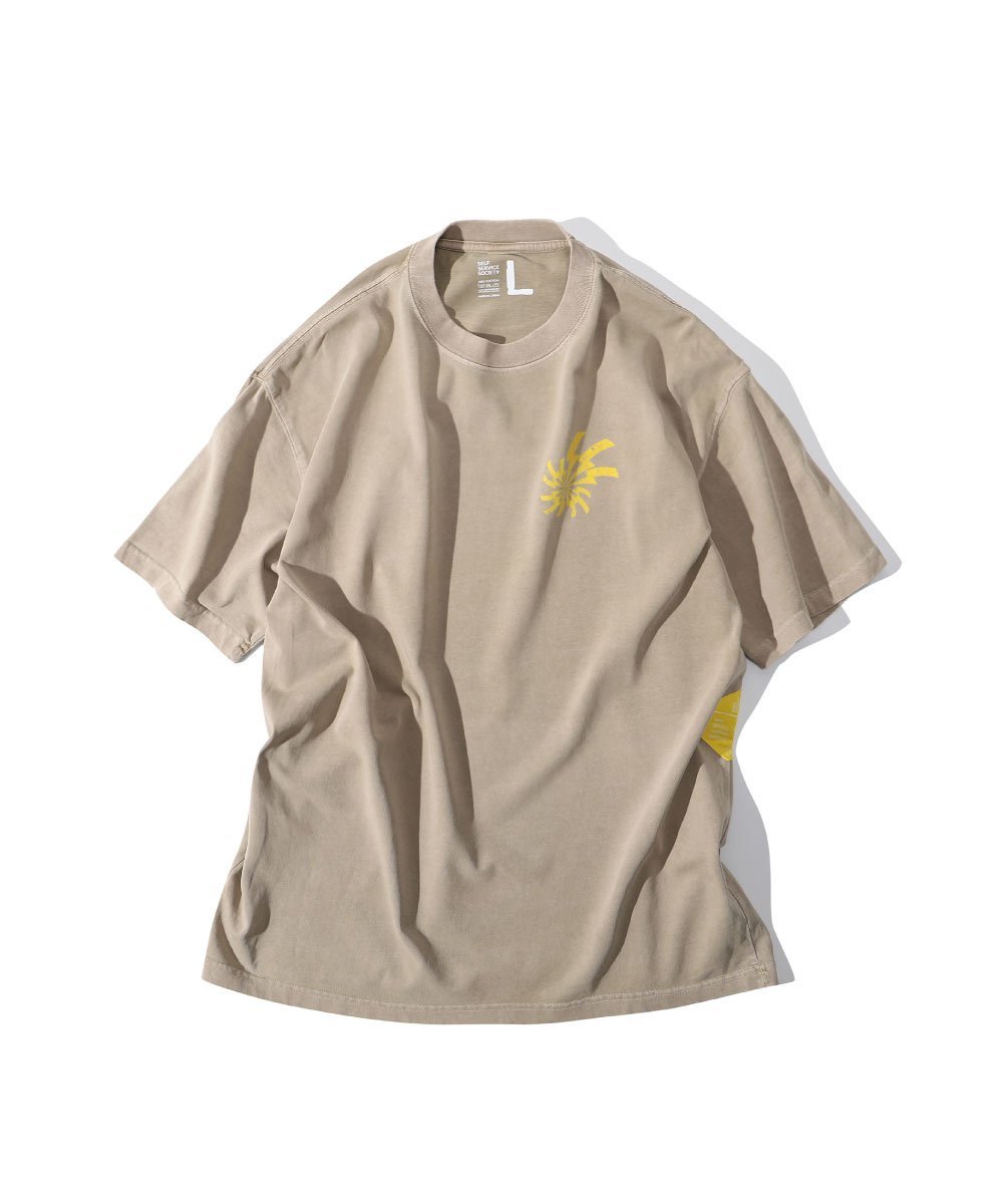 水洗印花上衣 THE HANA-01 WASHED TEE