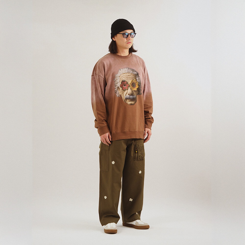 愛因斯坦水洗大學TEE The Albert Washed Sweater