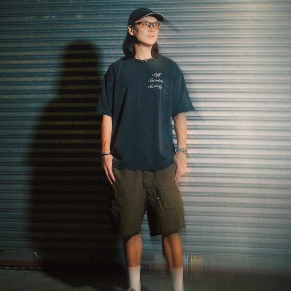 品牌花卉短Tee Brand Logo Flower Tee