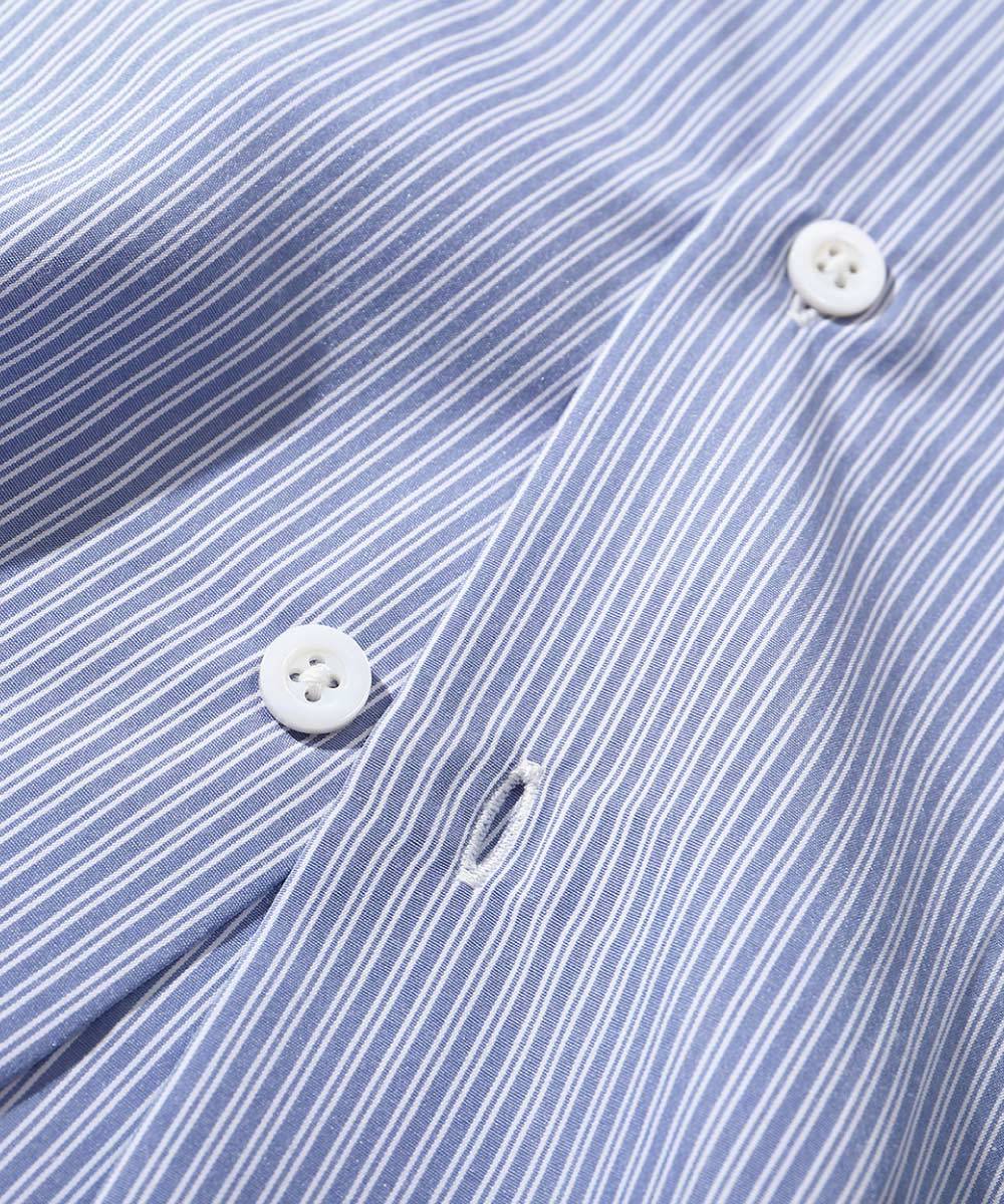 條紋開領襯衫 3S Flower Shirt
