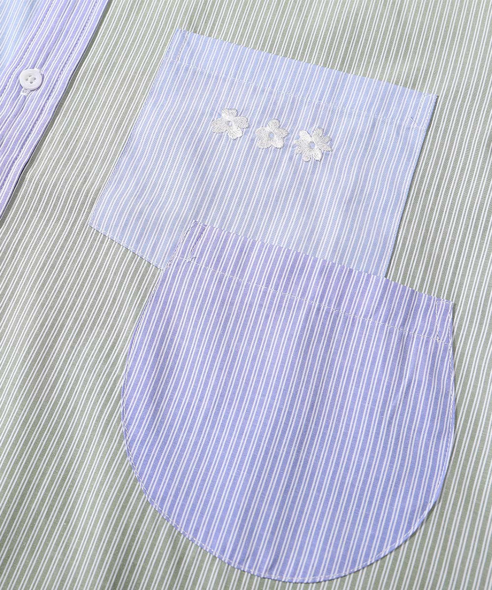 拼色 2WAY 可拆袖襯衫 Crazy 2way BD Shirt