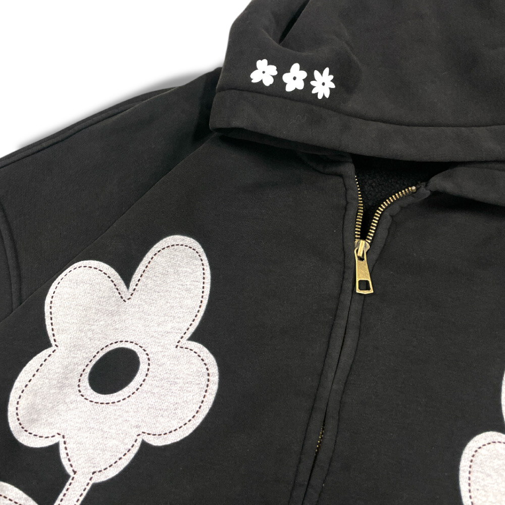 花卉印花連帽外套 Flower Printed Hoodie