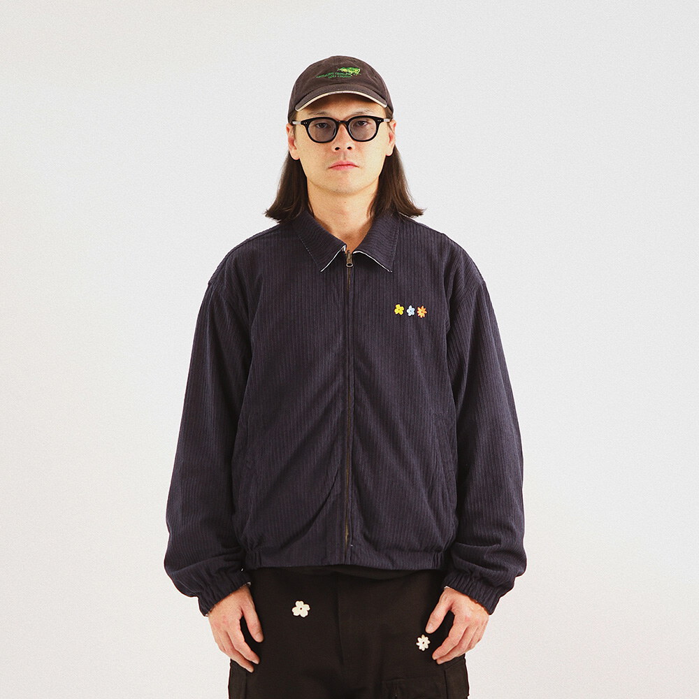 雙面花紋切換外套 Two Face Flower Jacket