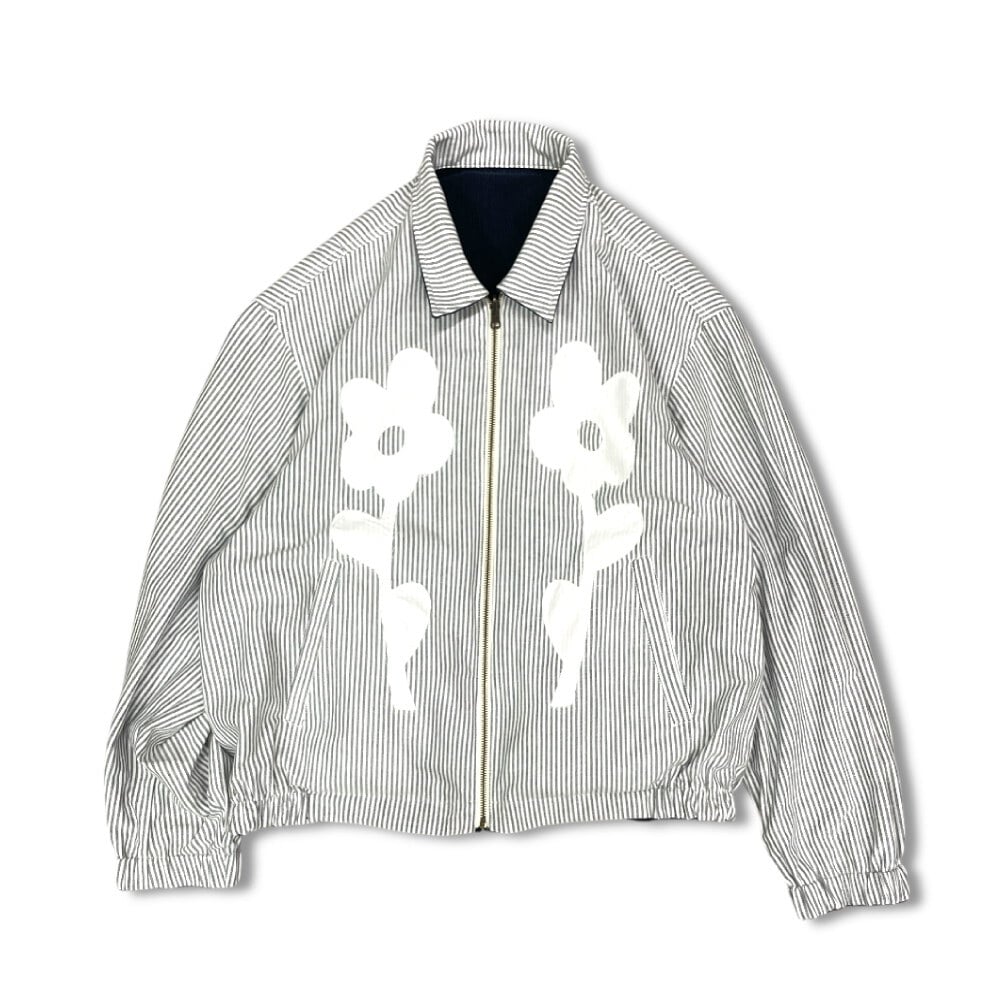 雙面花紋切換外套 Two Face Flower Jacket