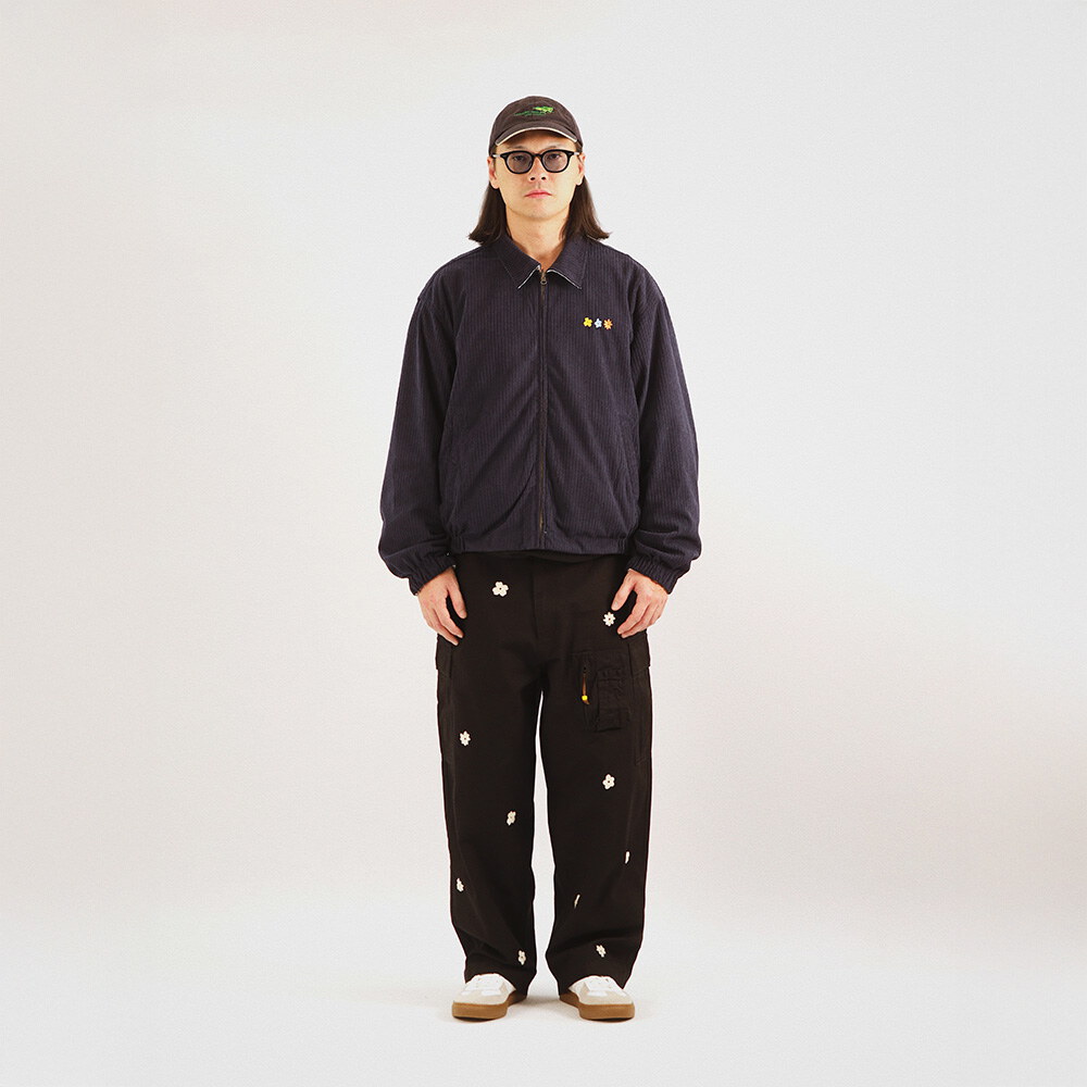 雙面花紋切換外套 Two Face Flower Jacket