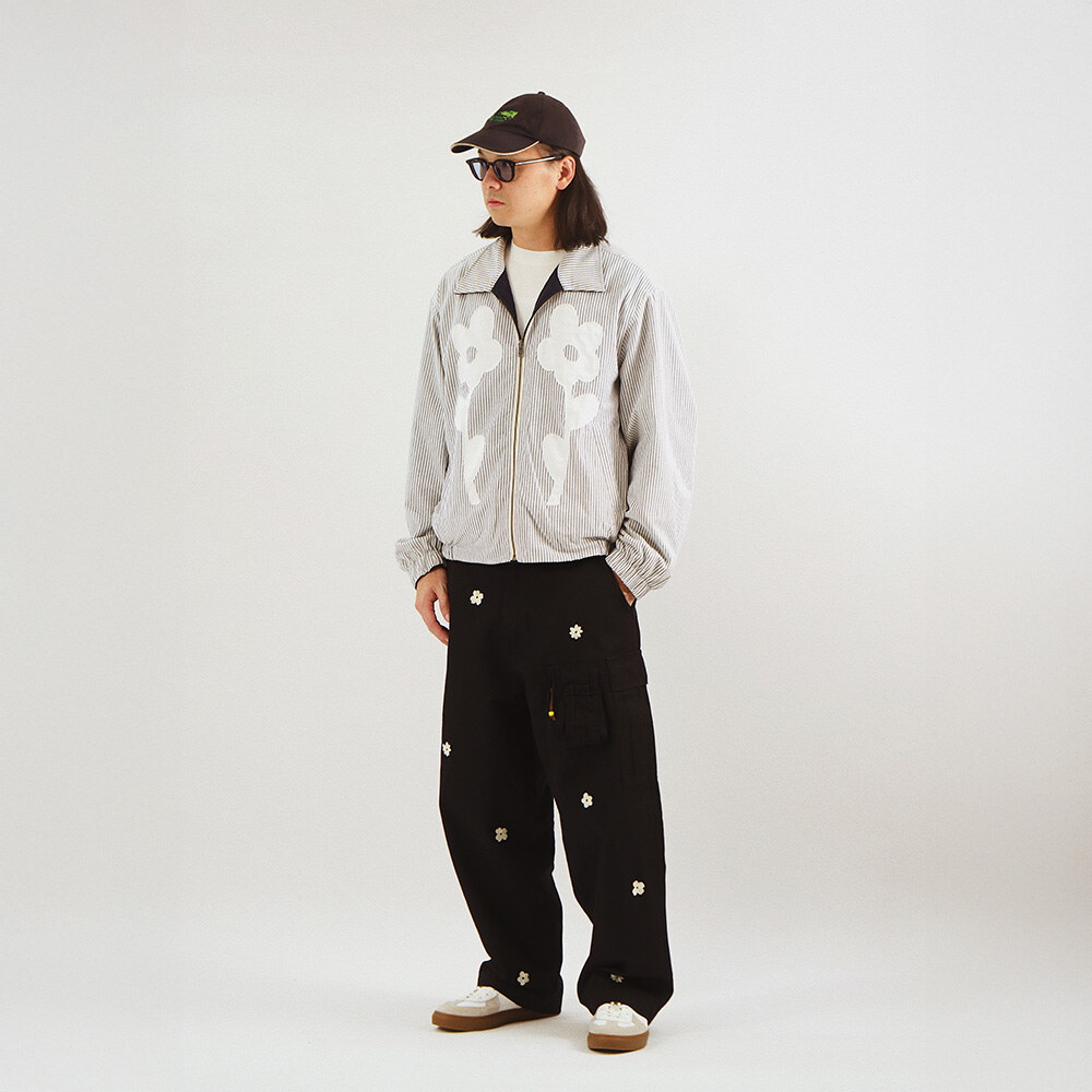 雙面花紋切換外套 Two Face Flower Jacket