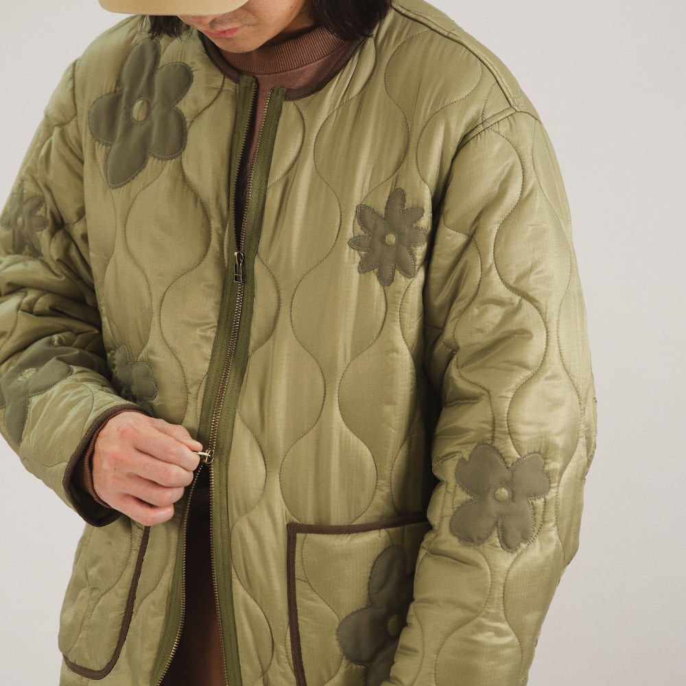 花朵絎縫外套 3S Flower Linner