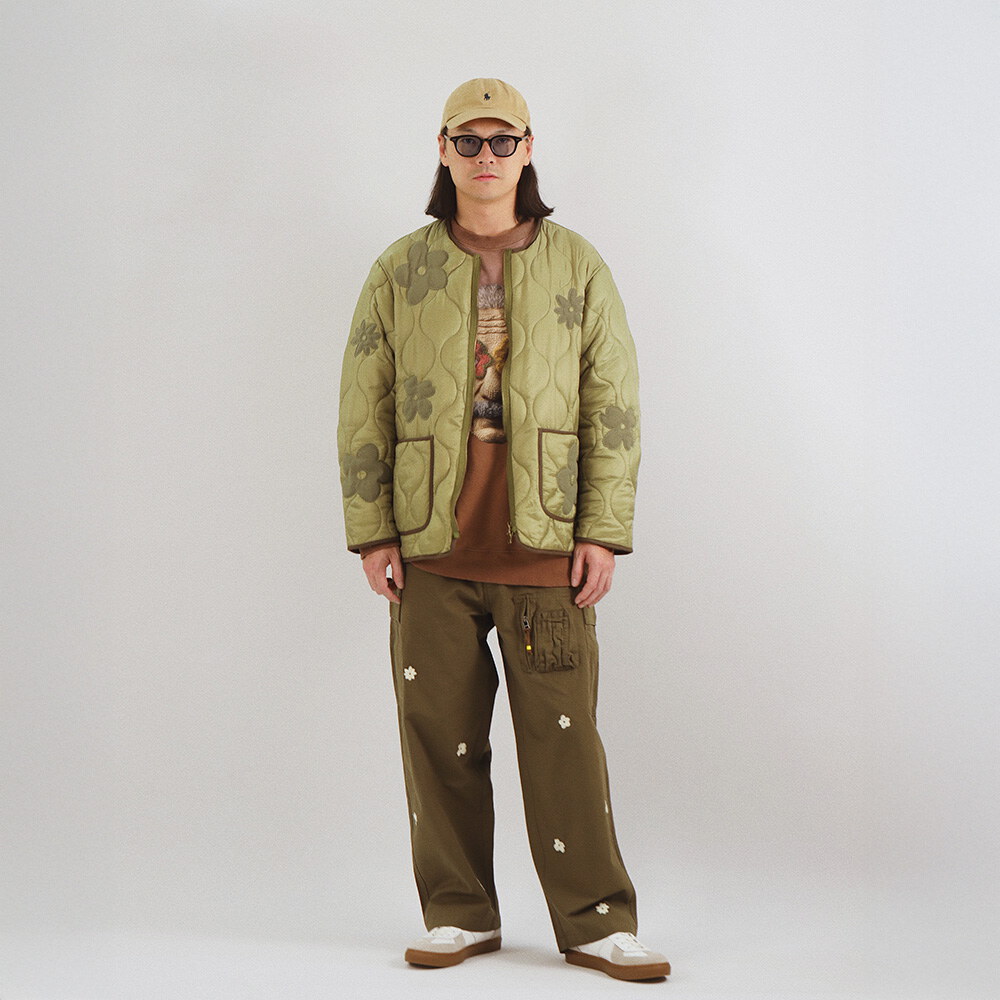 花朵絎縫外套 3S Flower Linner