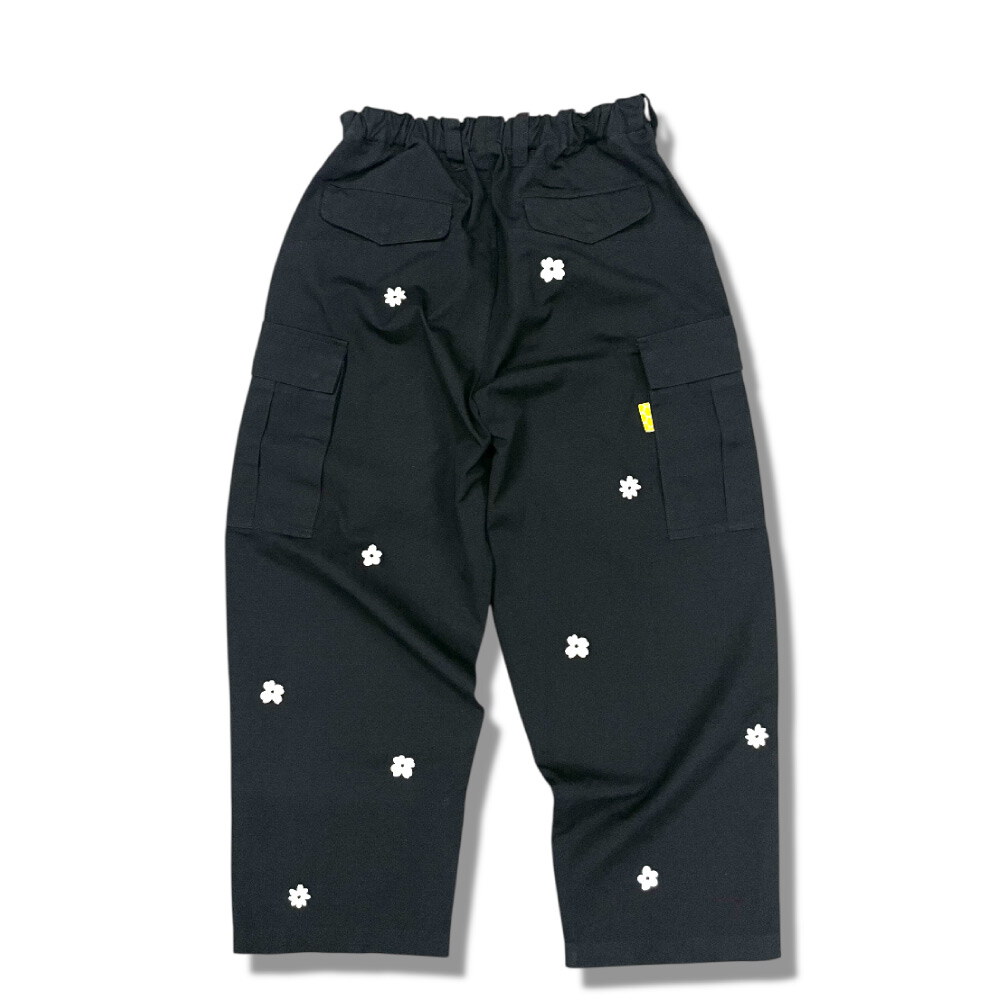 花卉休閒工裝褲 Easy Flower Cargo Pants