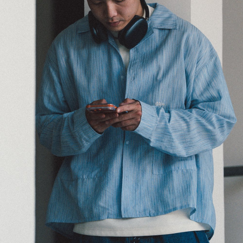 短板襯衫式外套 Graphic Pocket Shirt