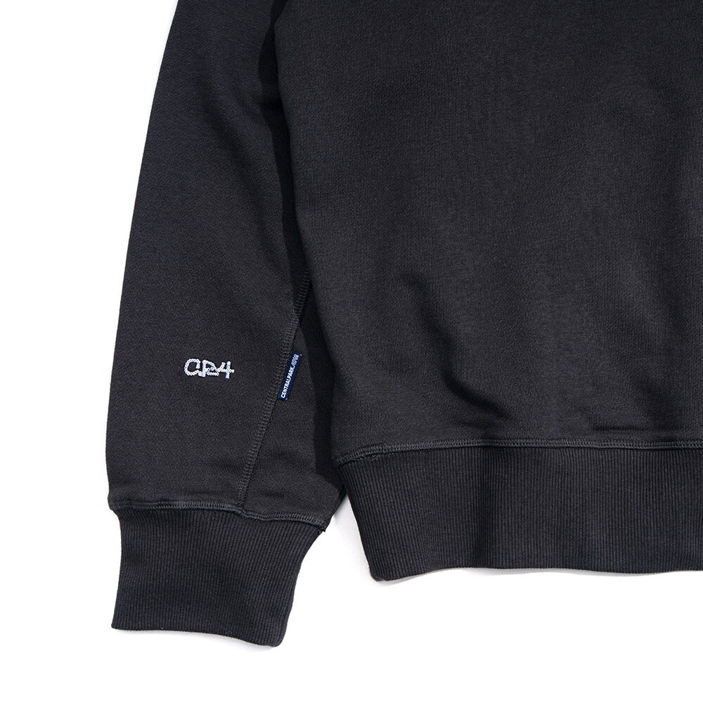 寬鬆短版連帽上衣 Half Zip Hoodie