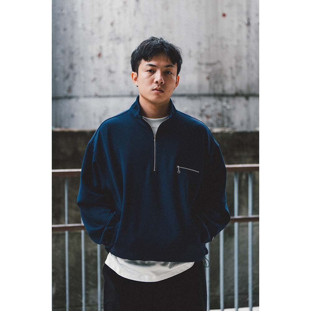 抽繩上衣 Blueberry Milk SL Tee