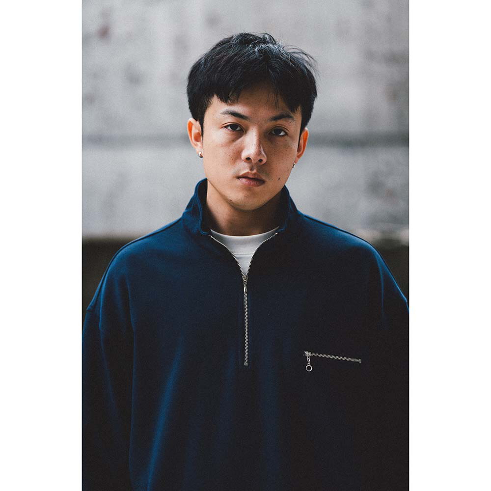 抽繩上衣 Blueberry Milk SL Tee