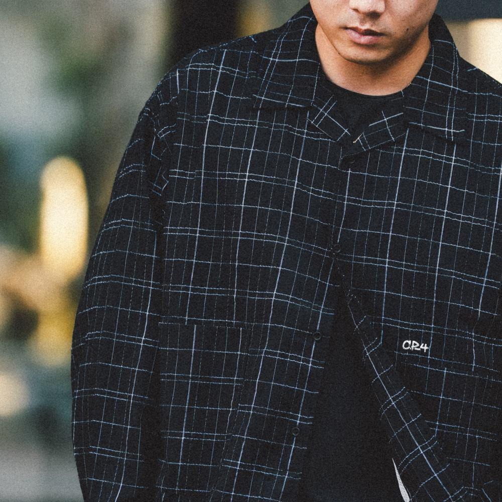 格紋襯衫 Graphic Pocket Shirt