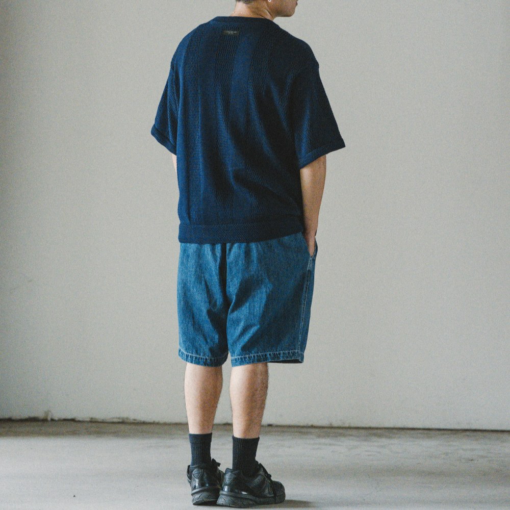 簍空針織上衣 Crew Neck Knit Tee'26