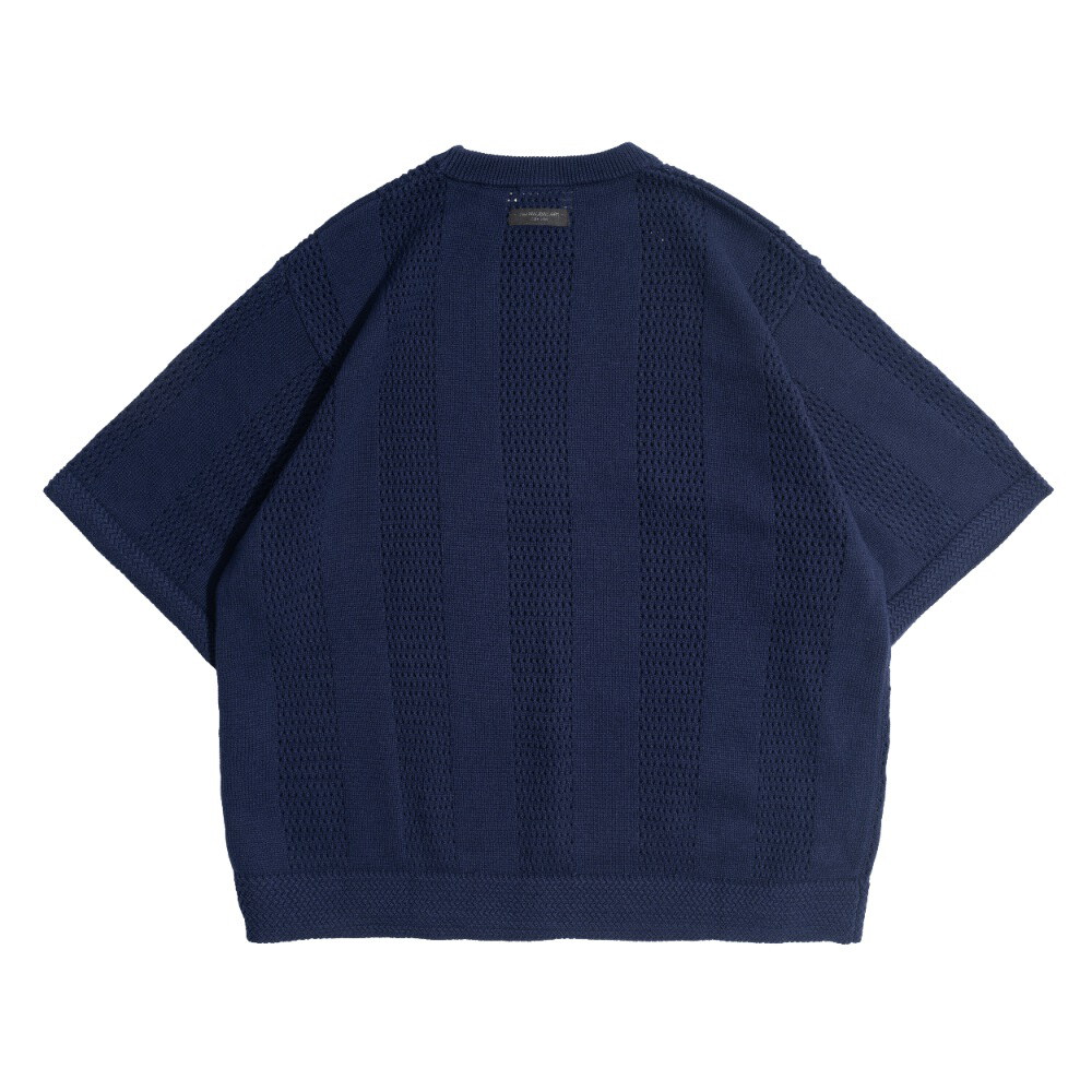 簍空針織上衣 Crew Neck Knit Tee'26