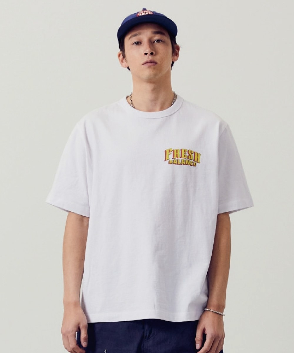 水果印花短TEE FRESH HALF SLEEVE