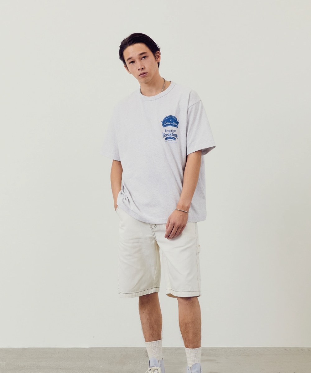 早晨印花TEE MORNING CAFE TEE