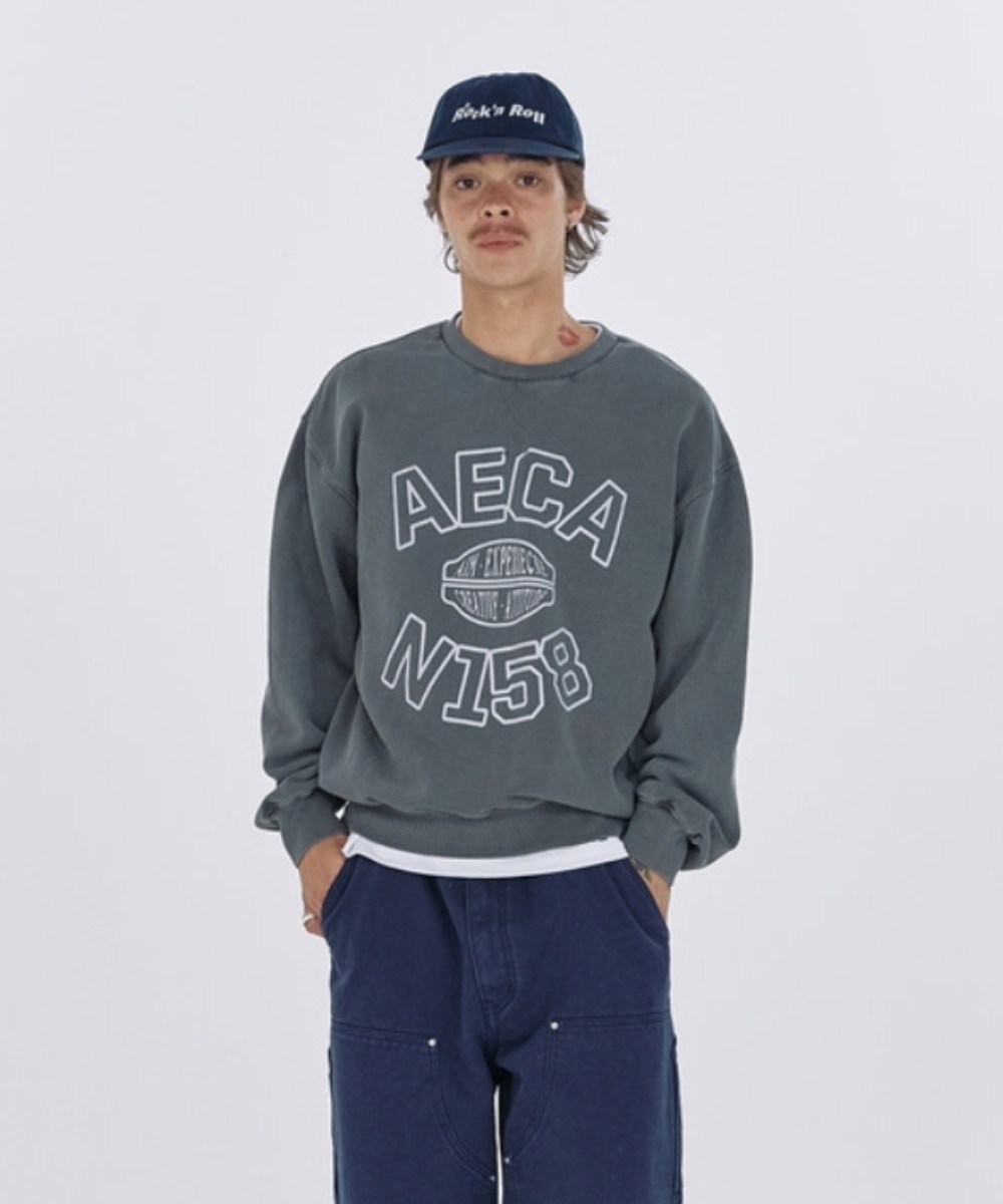 經典LOGO大學Tee AECA CLASSIC SYMBOL SWEAT SHIRTS