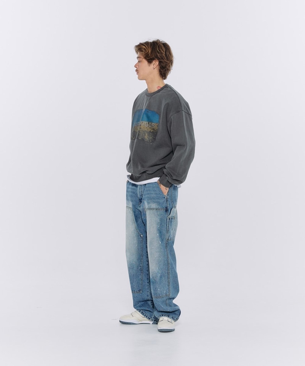 印花大學Tee TAP STUDIO SWEAT SHIRTS