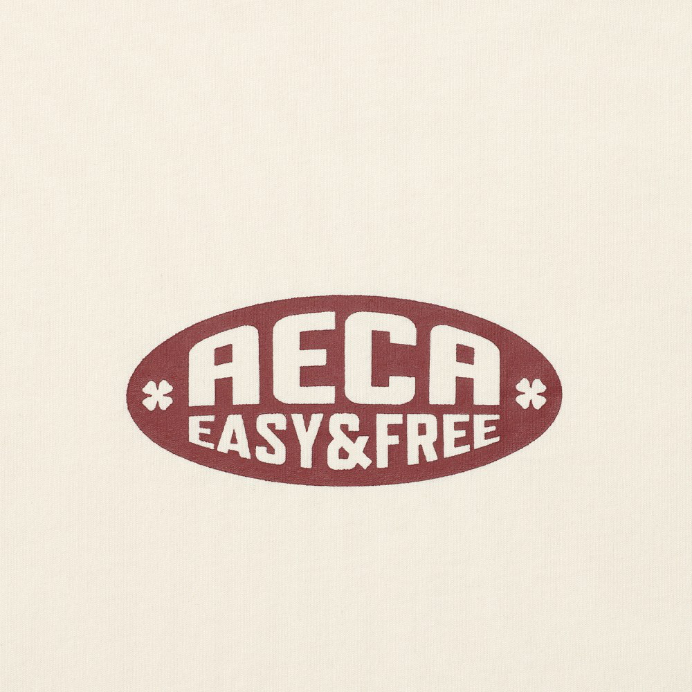 LOGO 短TEE OVAL EMBLEM GRAPHIC RINGER HALF SLEEVE TEE