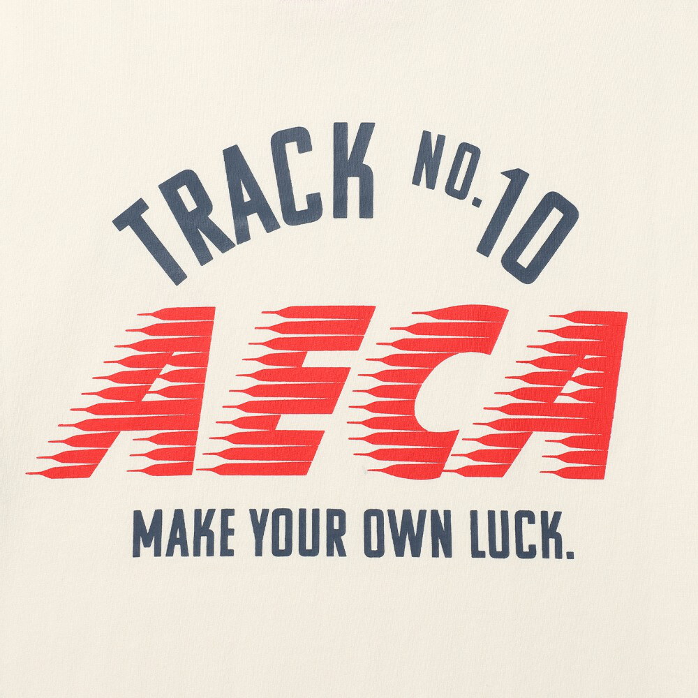 水洗印花短TEE TRACK NO.10 AECA HALF SLEEVE TEE