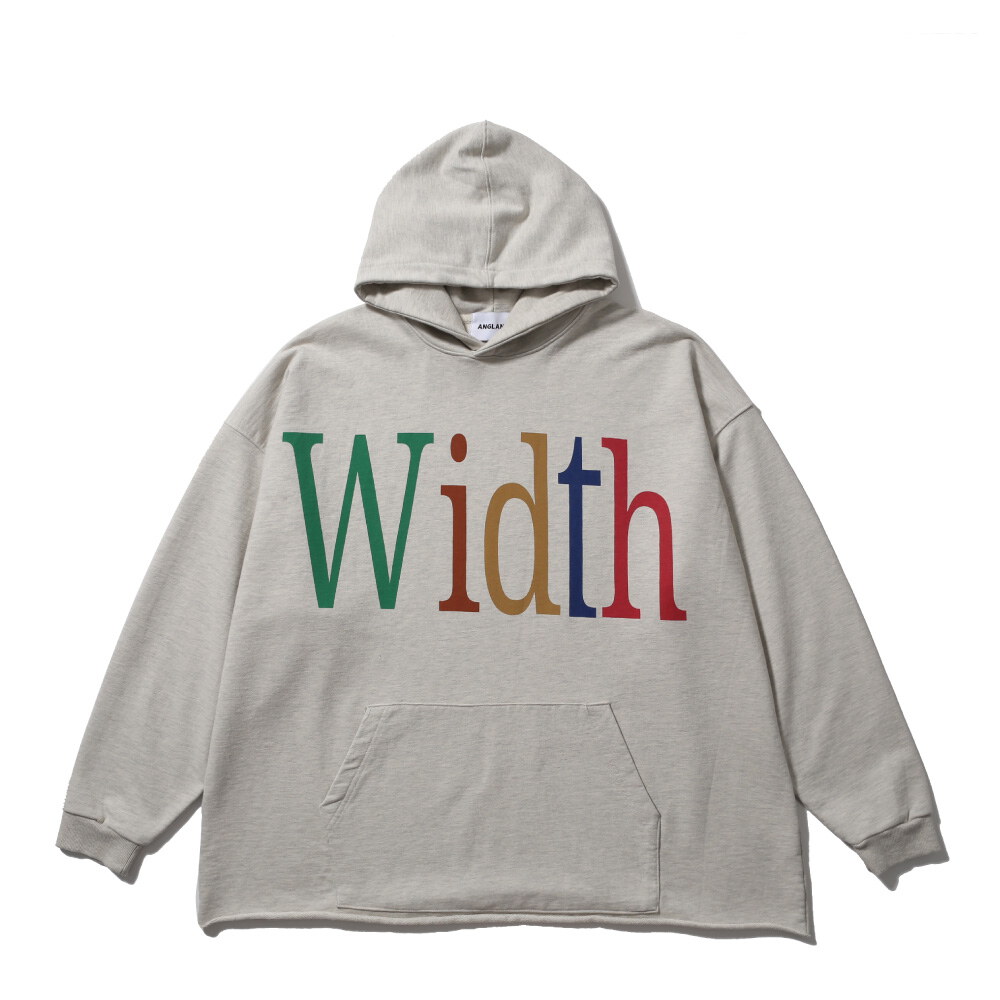 連帽上衣 Width Print Hoodie