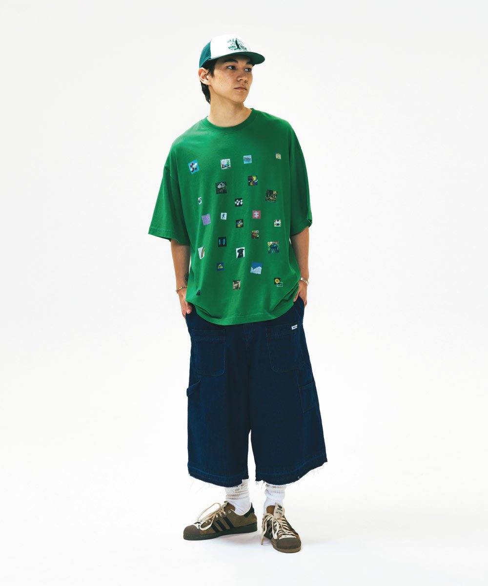 圖像拼貼短T Picture Collage Half Tee