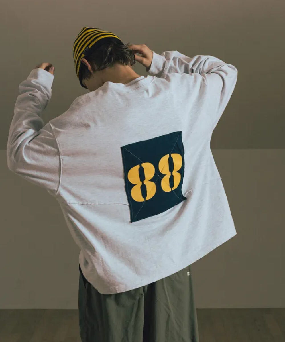 剪裁層次長袖上衣 Cut-Off Layered Long Sleeve