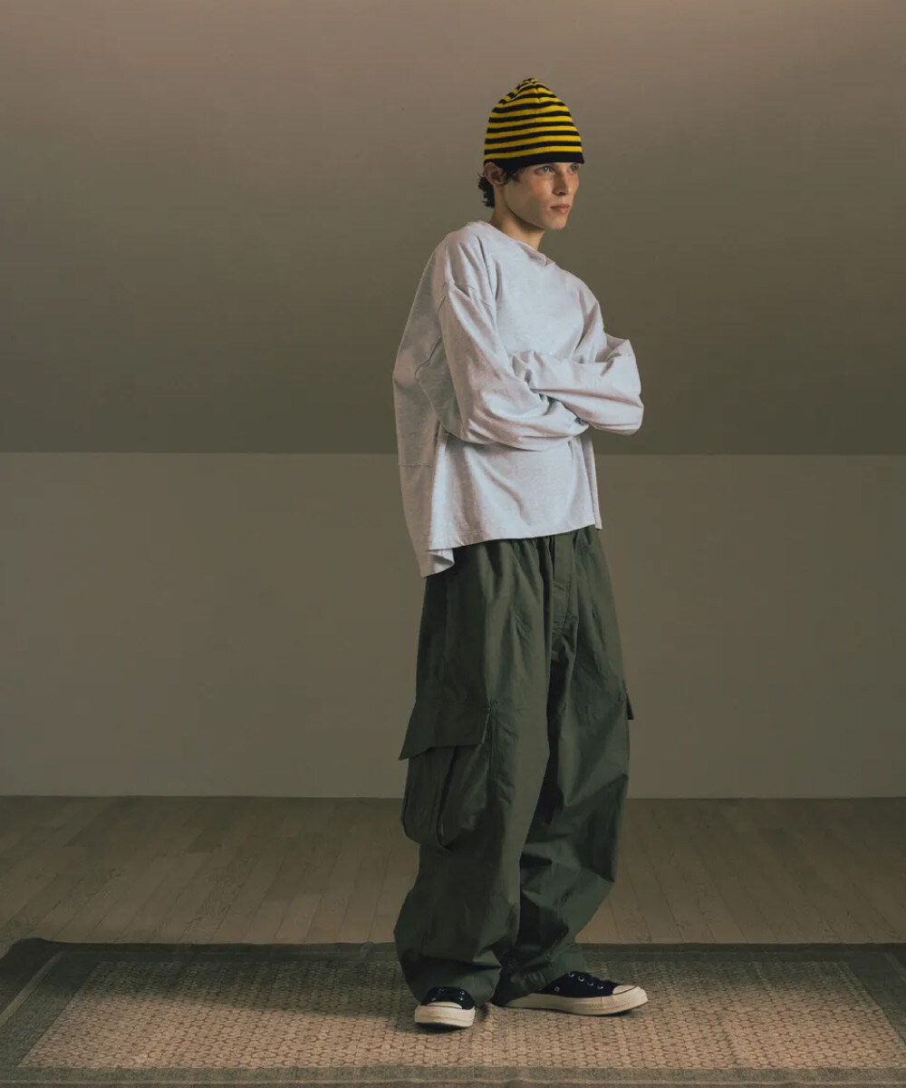 剪裁層次長袖上衣 Cut-Off Layered Long Sleeve