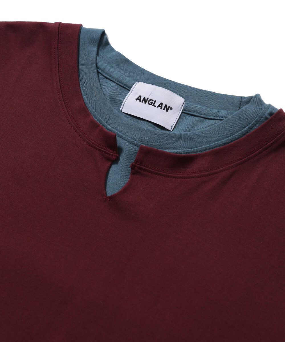 剪裁層次長袖上衣 Cut-Off Layered Long Sleeve