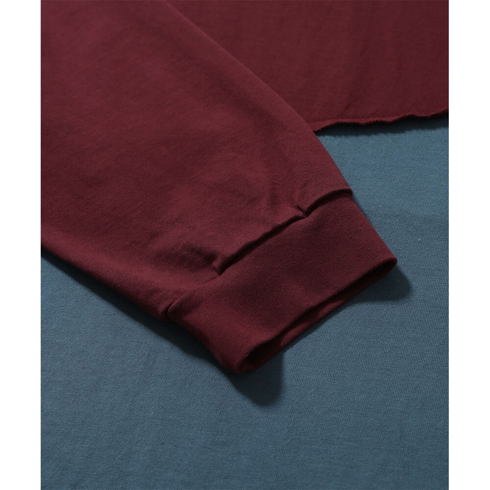 剪裁層次長袖上衣 Cut-Off Layered Long Sleeve