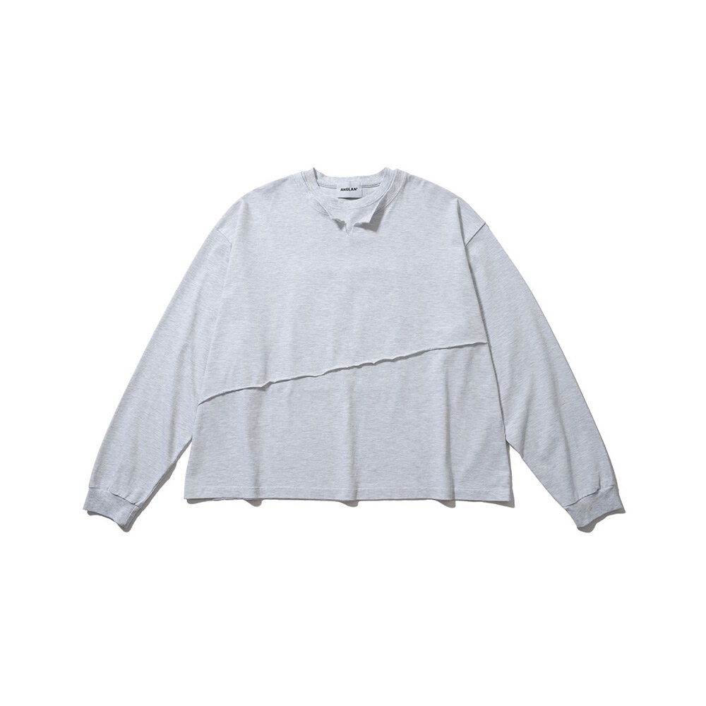剪裁層次長袖上衣 Cut-Off Layered Long Sleeve