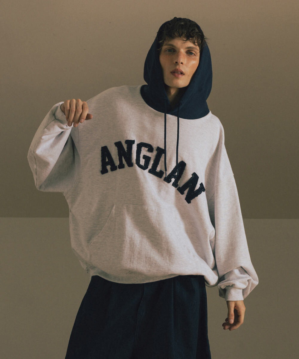 拼接貼布連帽上衣 Palette Mix Applique Hoodie