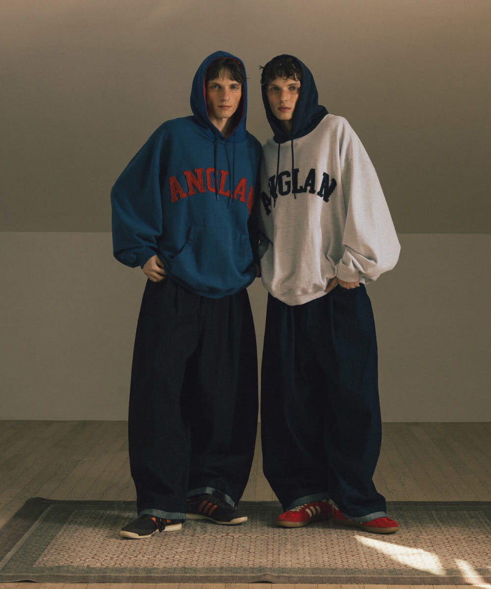 拼接貼布連帽上衣 Palette Mix Applique Hoodie