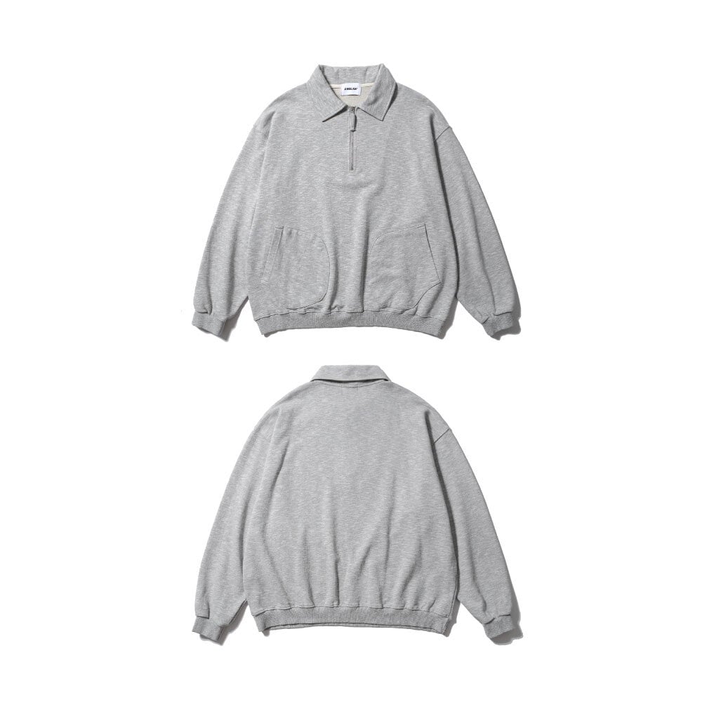 雙口袋大學TEE Boxing Pocket Collar Sweat Shirt