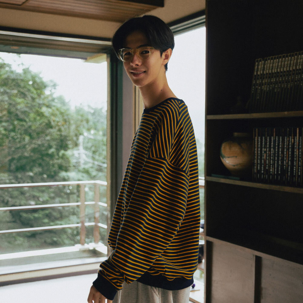 條紋上衣 Stripe Sweat Shirt