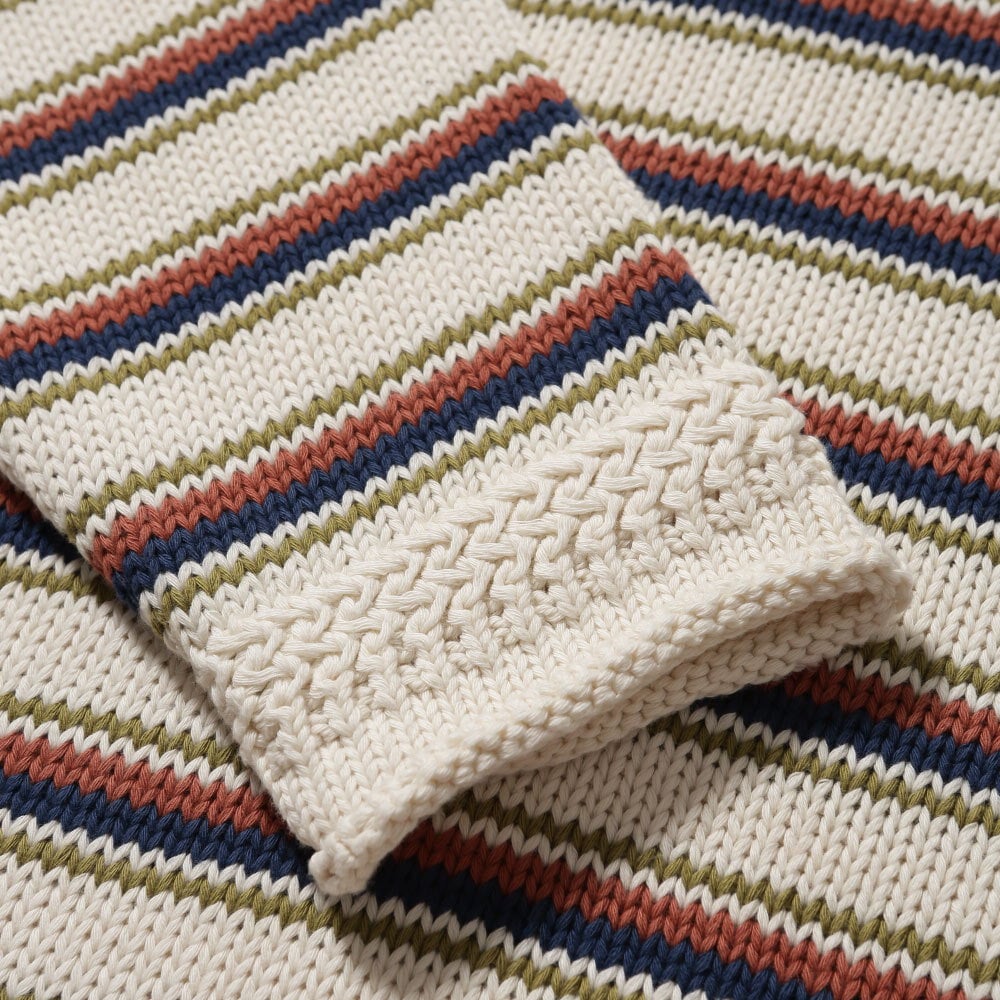 條紋毛衣 Multi Colored Stripe Sweater