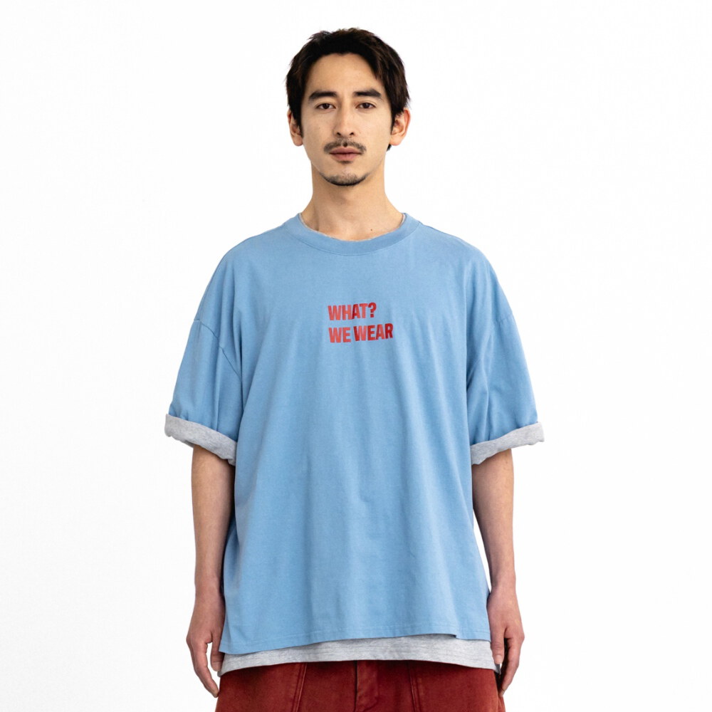 標語圖案短Tee Slogan Graphic Tee