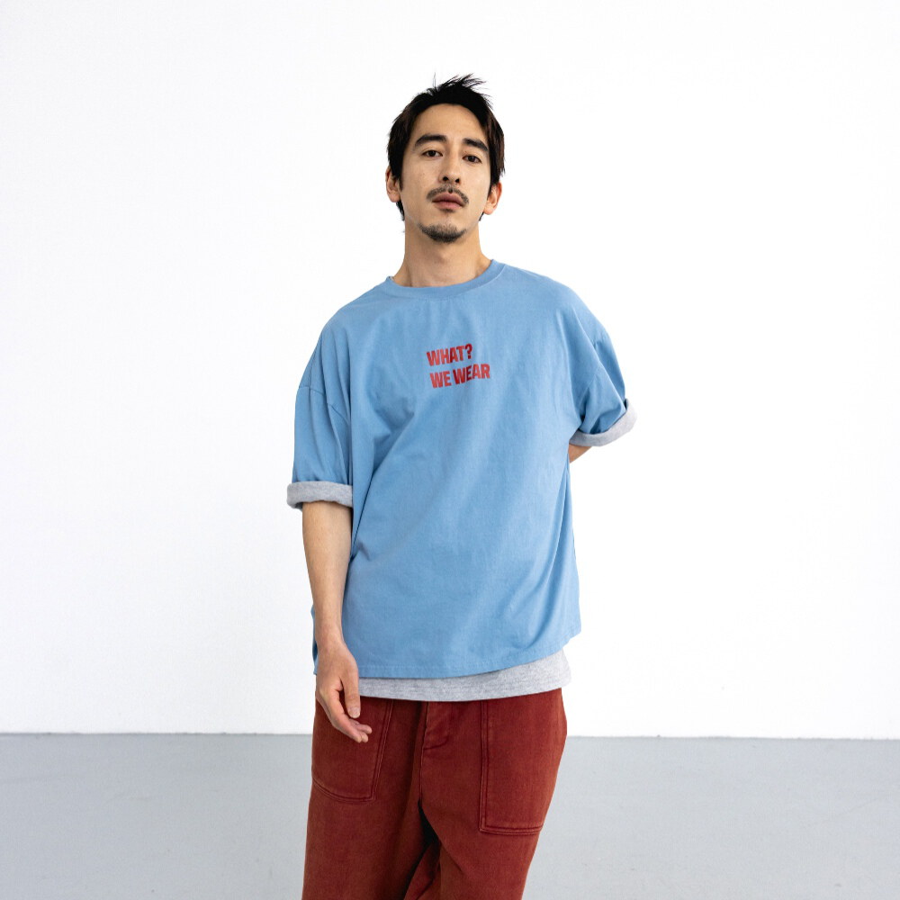 標語圖案短Tee Slogan Graphic Tee