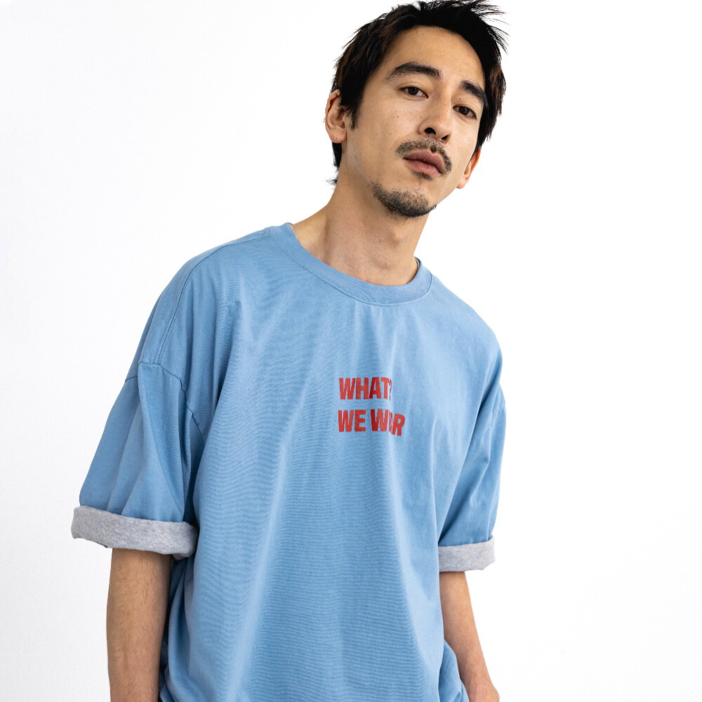 標語圖案短Tee Slogan Graphic Tee