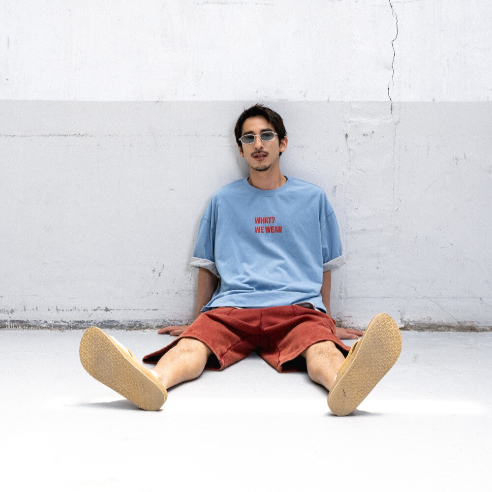 標語圖案短Tee Slogan Graphic Tee