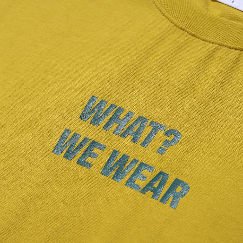 標語圖案短Tee Slogan Graphic Tee