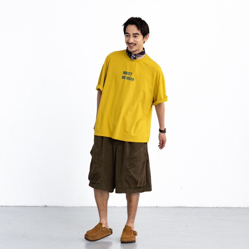 標語圖案短Tee Slogan Graphic Tee