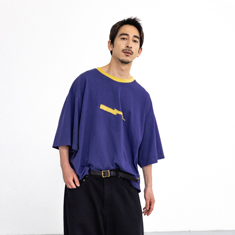 閃電貼布水洗T Lightning Fade Washed Tee