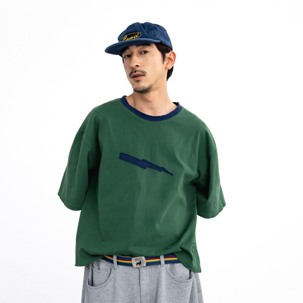 閃電貼布水洗T Lightning Fade Washed Tee