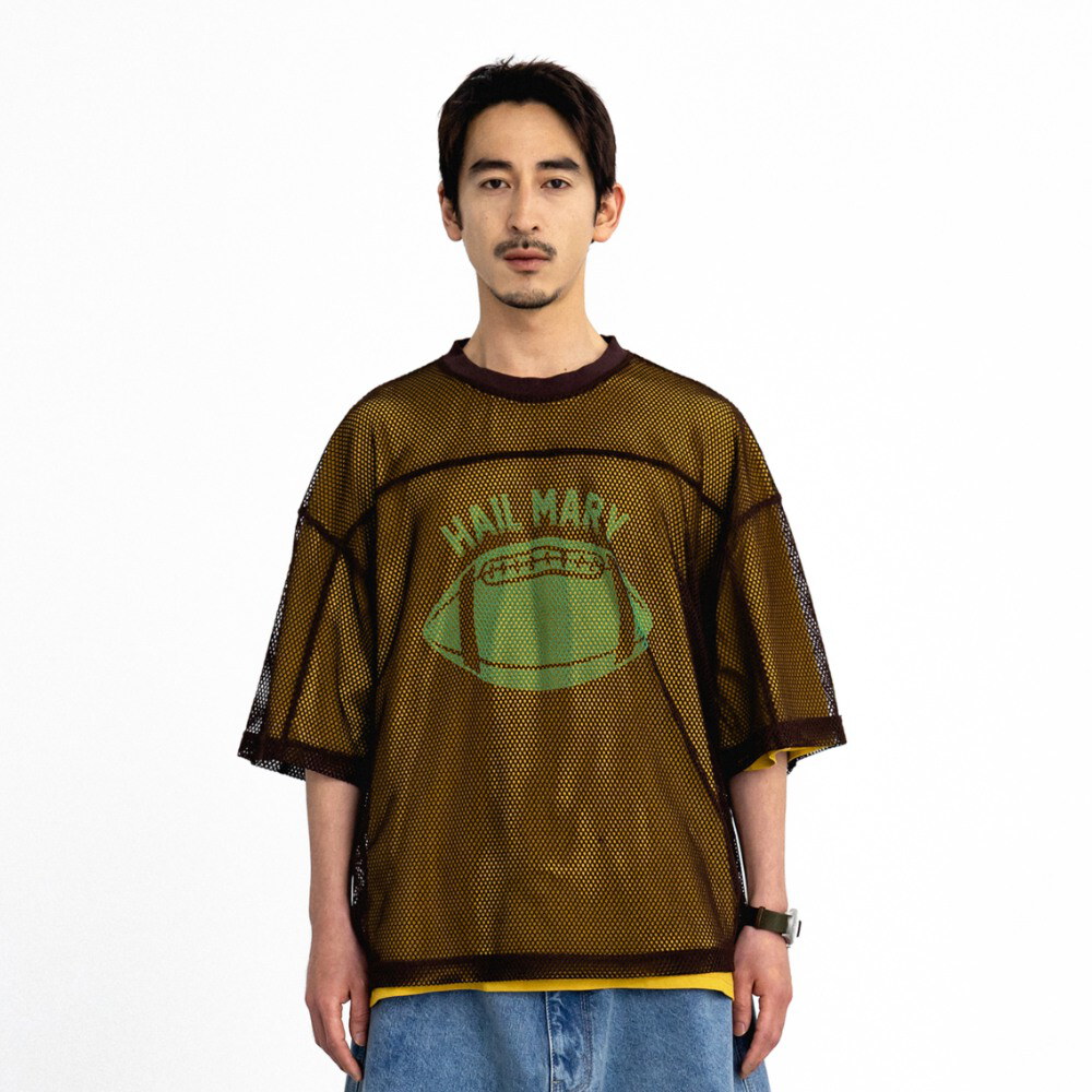 網眼足球短Tee Hail Mary Mesh T-Shirt