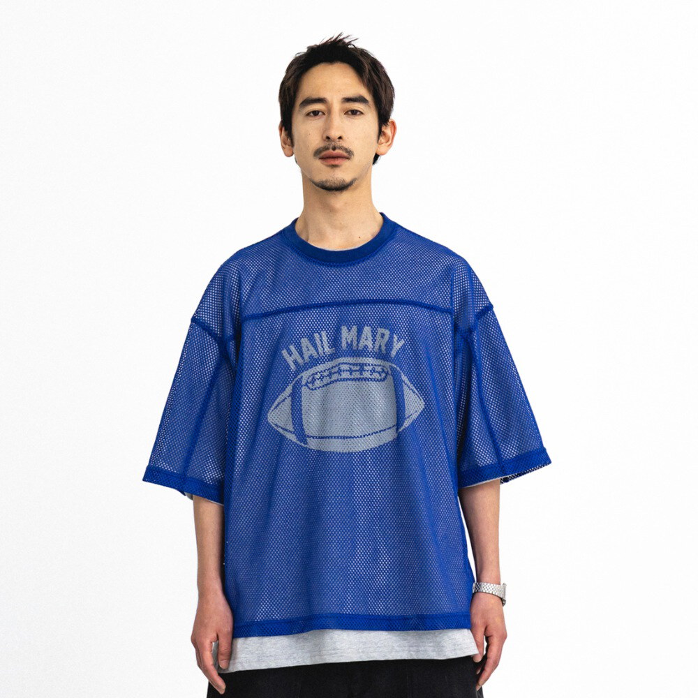 網眼足球短Tee Hail Mary Mesh T-Shirt