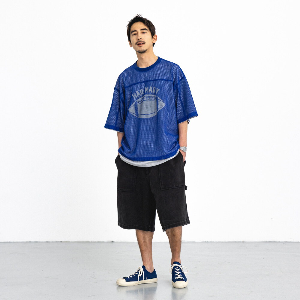 網眼足球短Tee Hail Mary Mesh T-Shirt